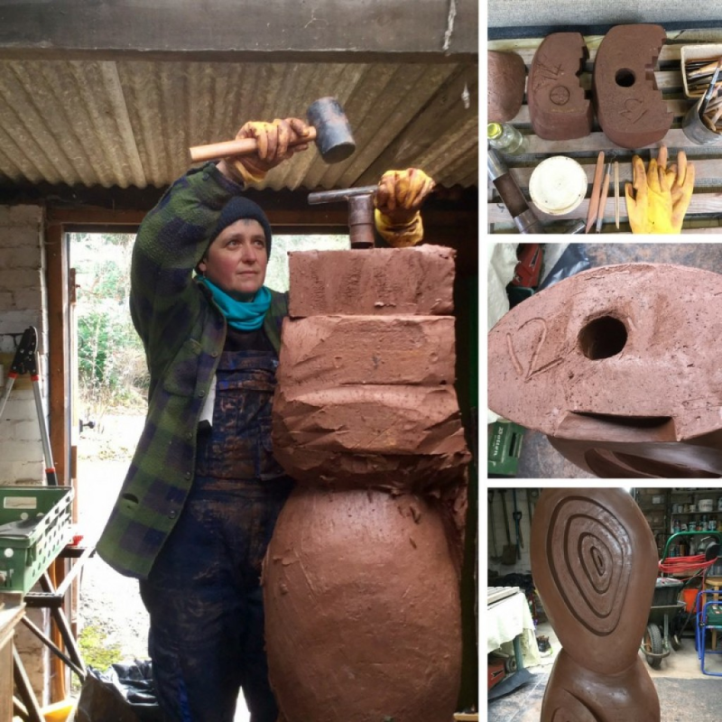 New Brick Sculpture Heads to the Capital