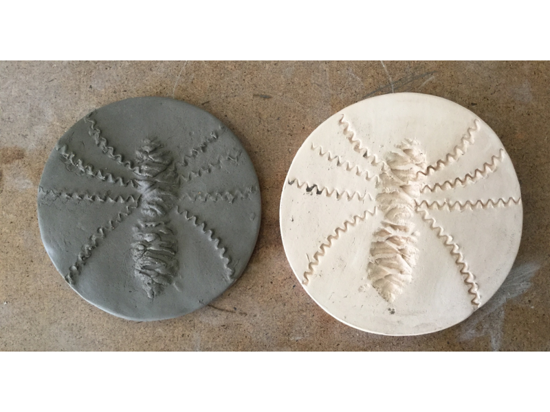 making a relief tile
