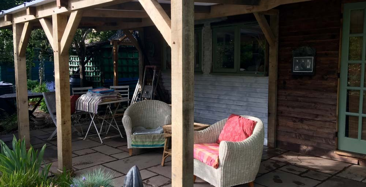 a new space... a garden room