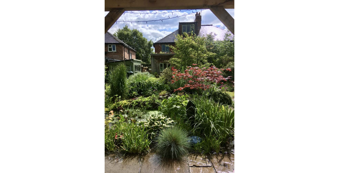 House from the garden room