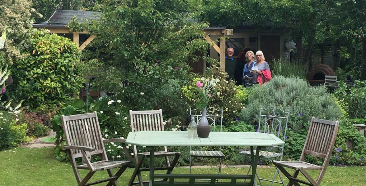 Summers day in the garden 