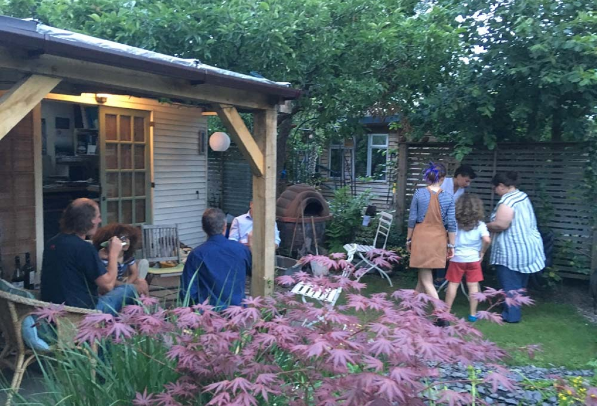 Evenings in the garden