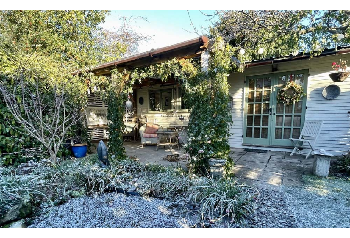 Winter outside the studio