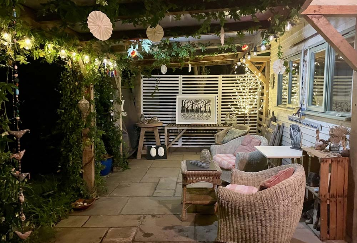 Garden Room at night