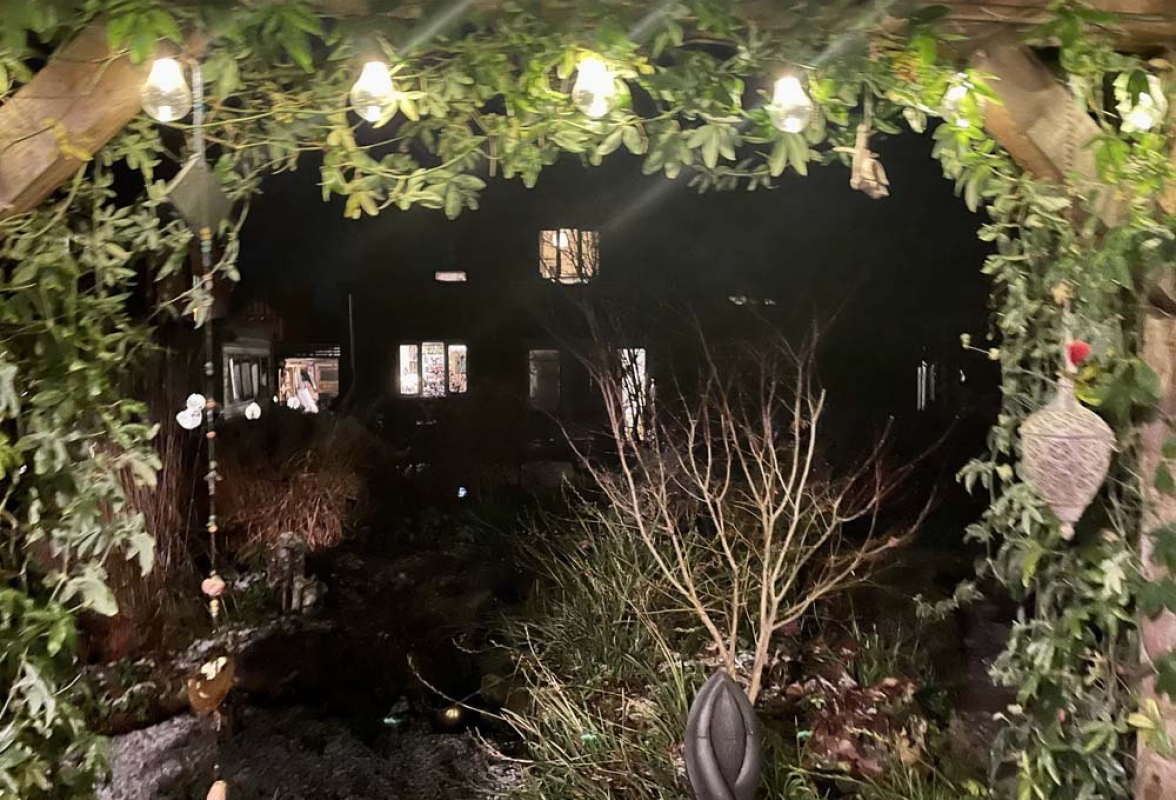 Garden Room at night