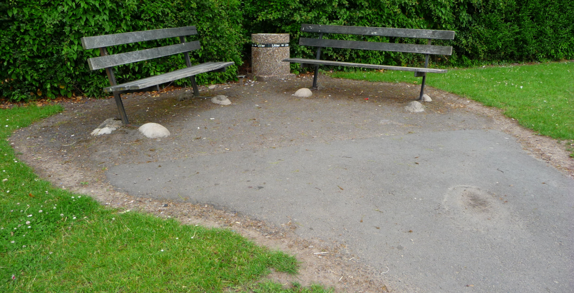 Benches being replaced