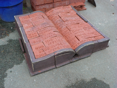 Putting together the brick book