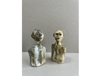 Two small figures