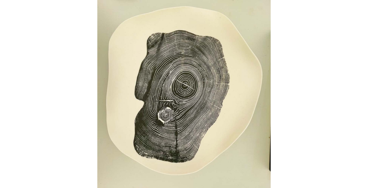 Wood Print Bowl 5