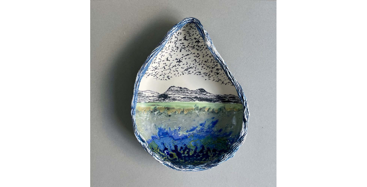 Large Seascape Bowl 3