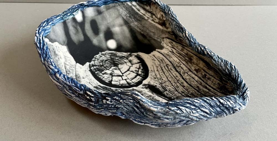 Oystershell wood print 1