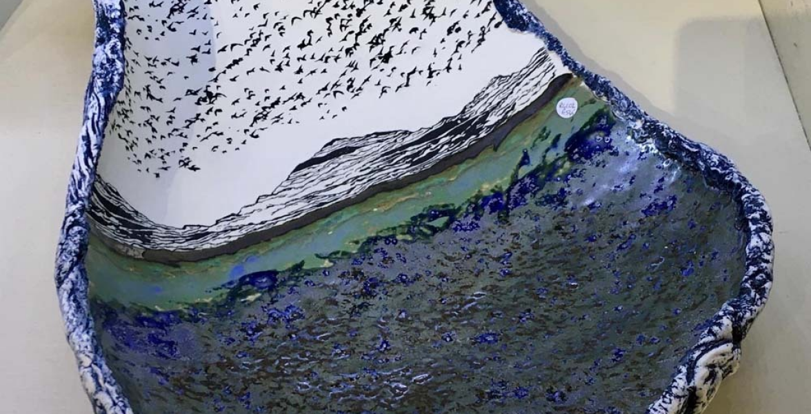 Large Seascape Bowl 2