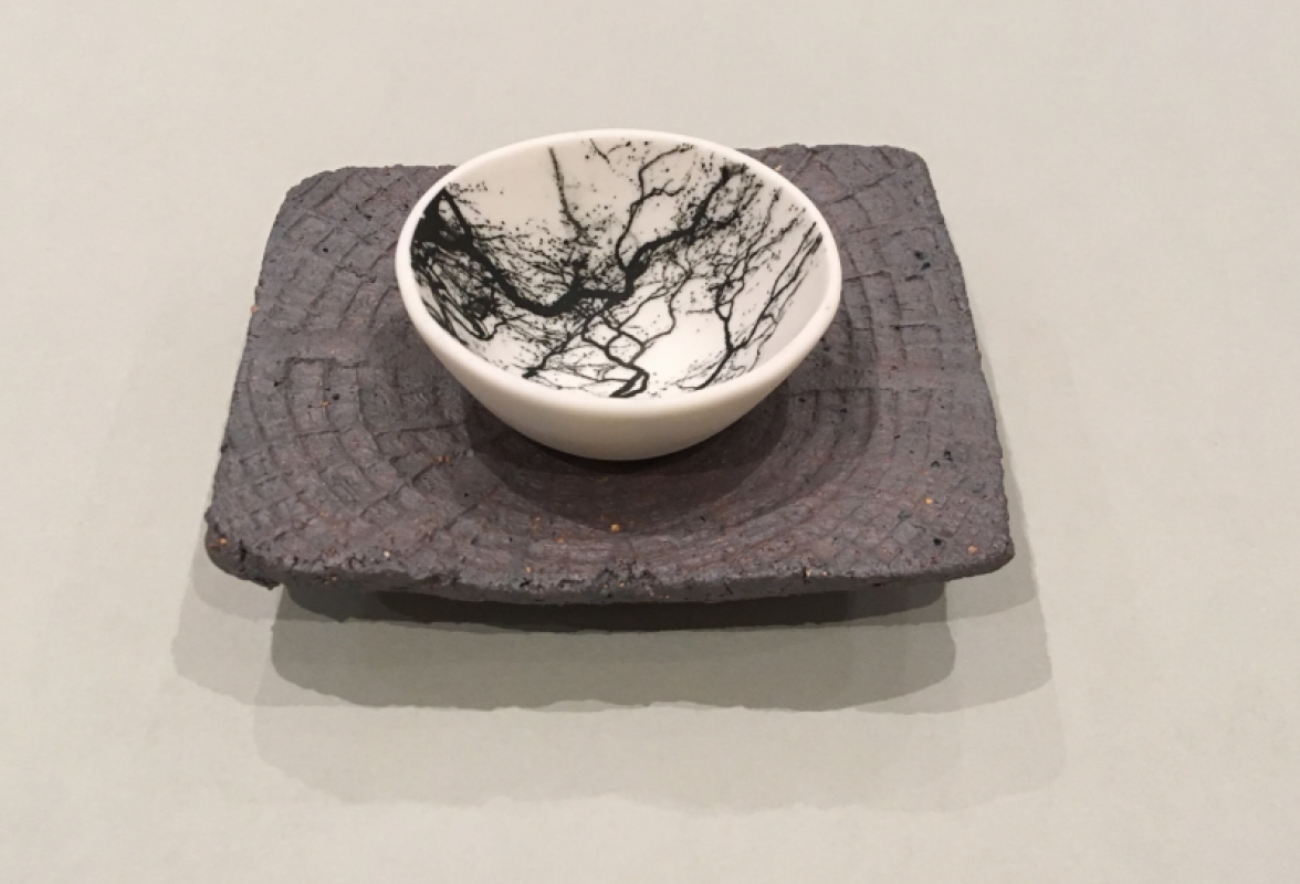 Branch Bowl on tree texture base