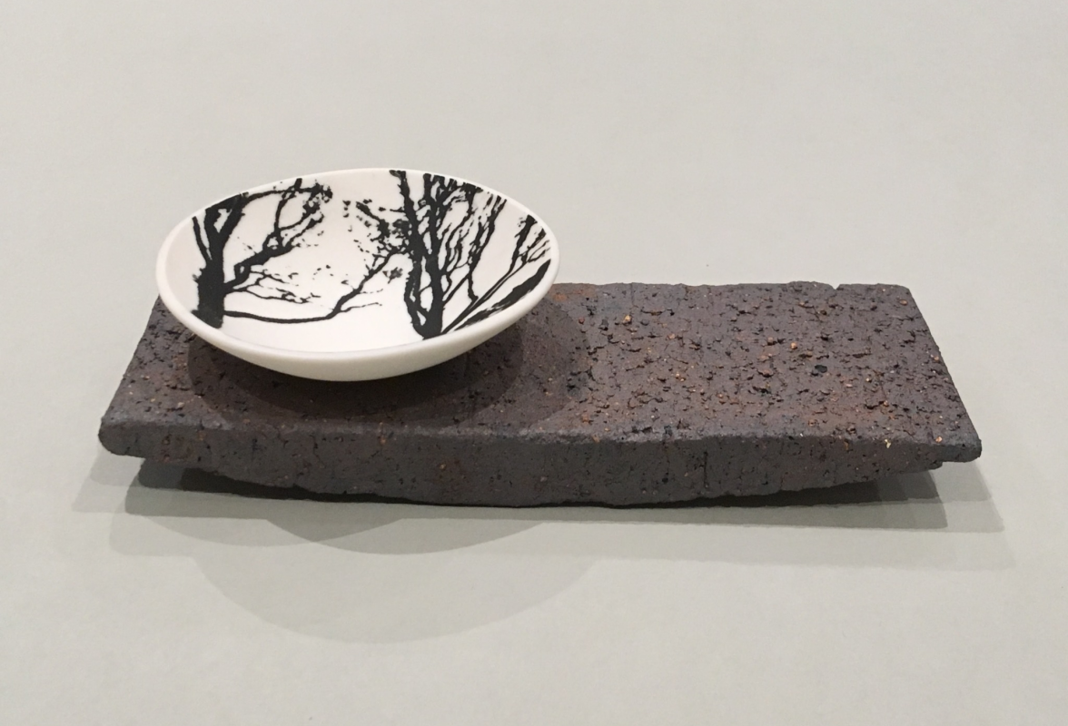 Branch Bowl on stand