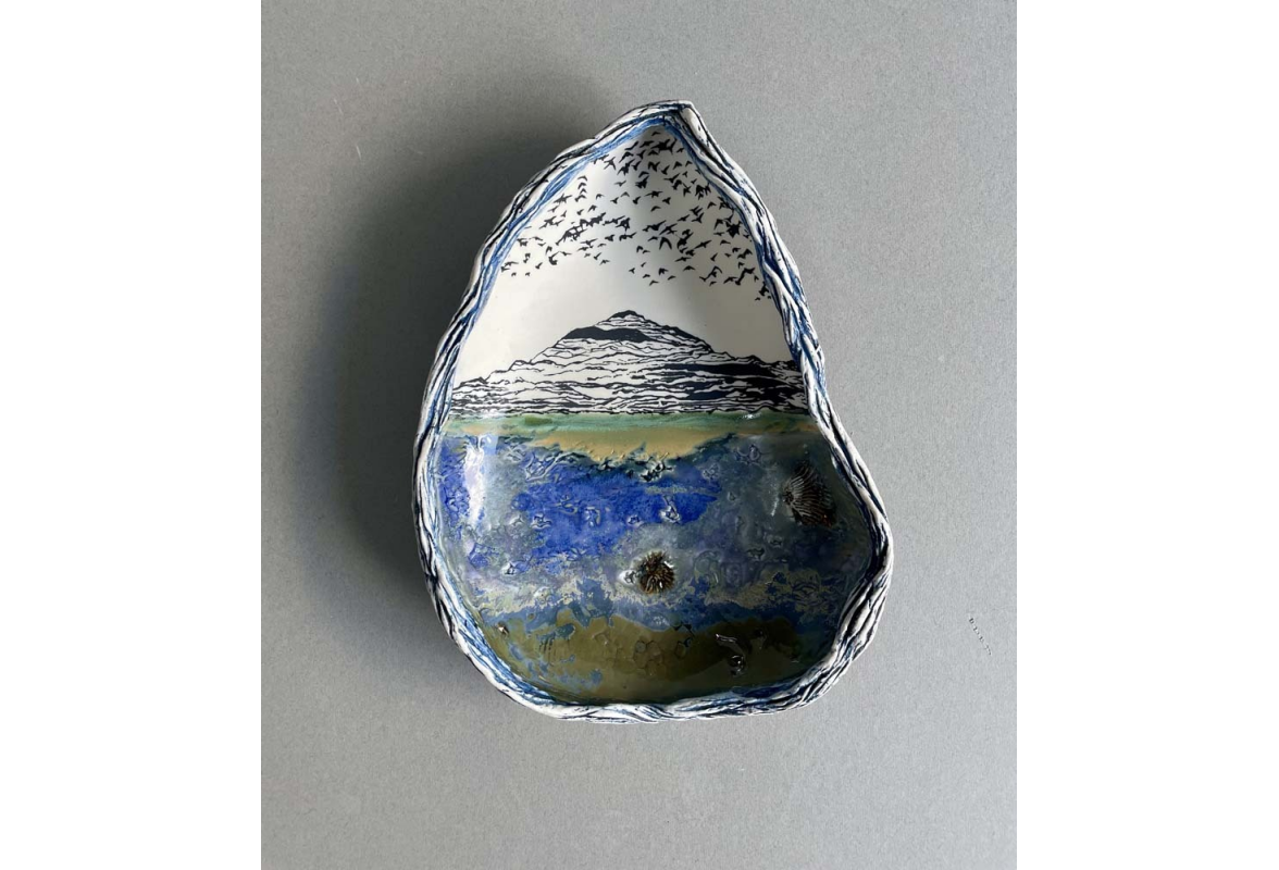 Large Seascape Bowl 5