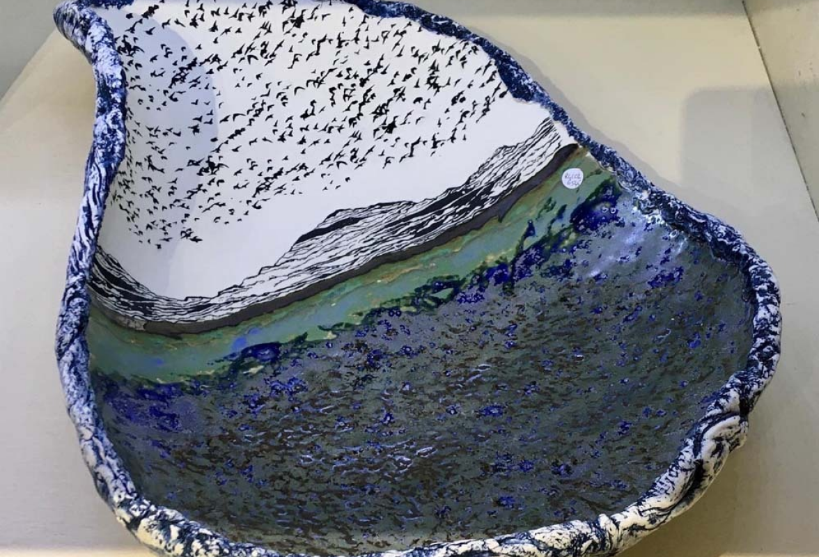 Large Seascape Bowl 2
