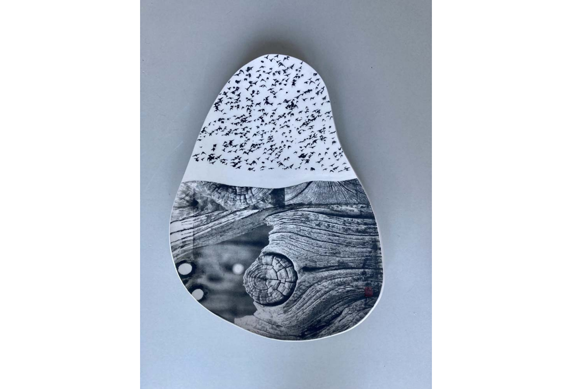 Murmuration Woodprint