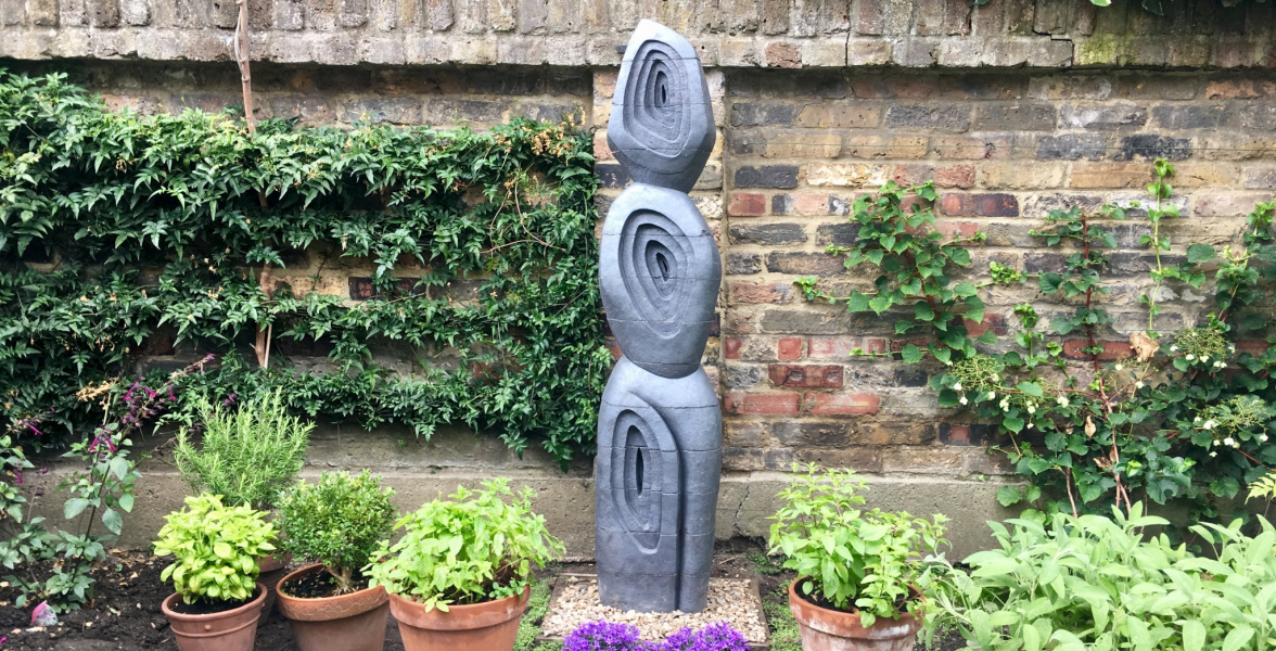 Completed Sculpture in Situ