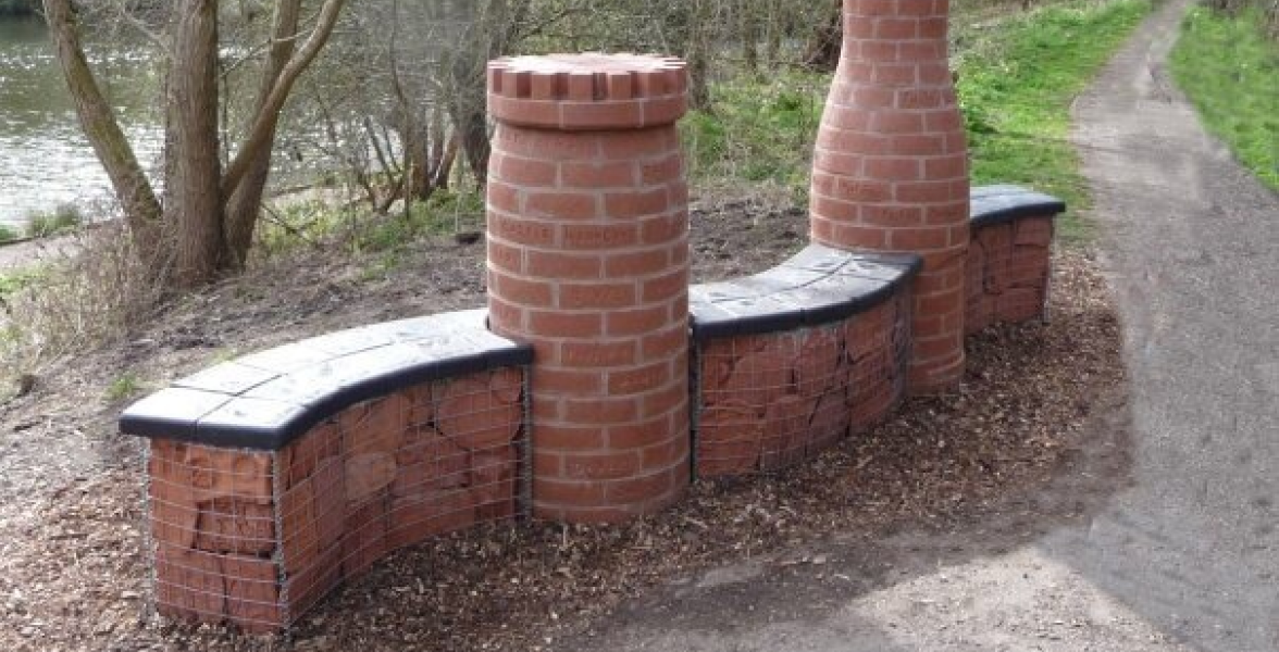 Castle Pools bench commission
