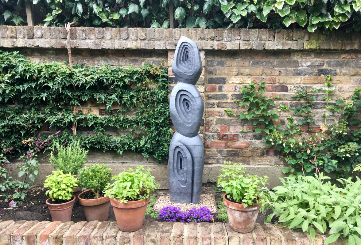 Completed Sculpture in Situ