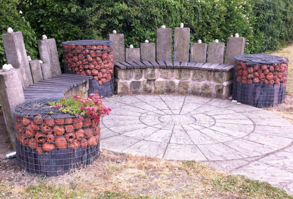 Benchart Cross Houses Recycled Seating