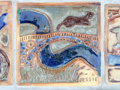 Jessies's glazed tile