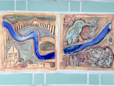 Esther and Lulu's tiles