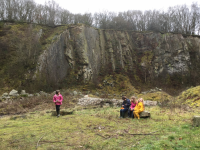 Resting the quarry