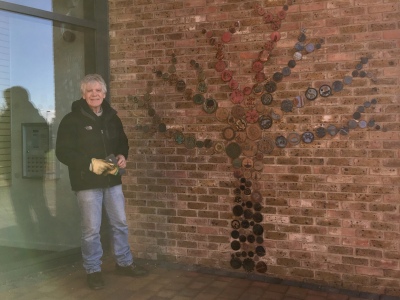 Mike with Tree of Life