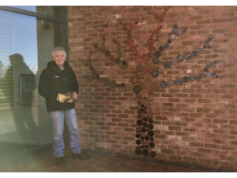 Mike with Tree of Life