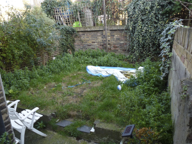 Matt Vics Garden pre makeover 