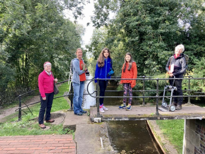 Crossing the canal