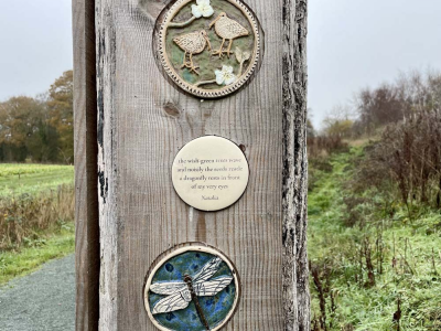 Community Tiles on old lock gates