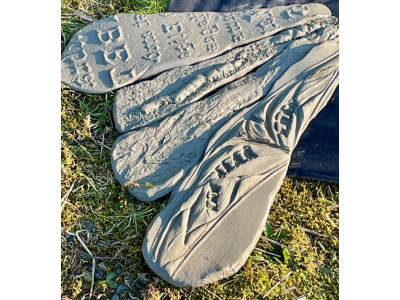 Details of gravestone textures