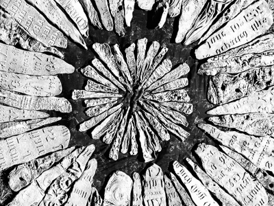 Textures in black and white