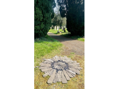 Mandala and gravestones