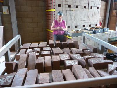 Ruth in brick factory