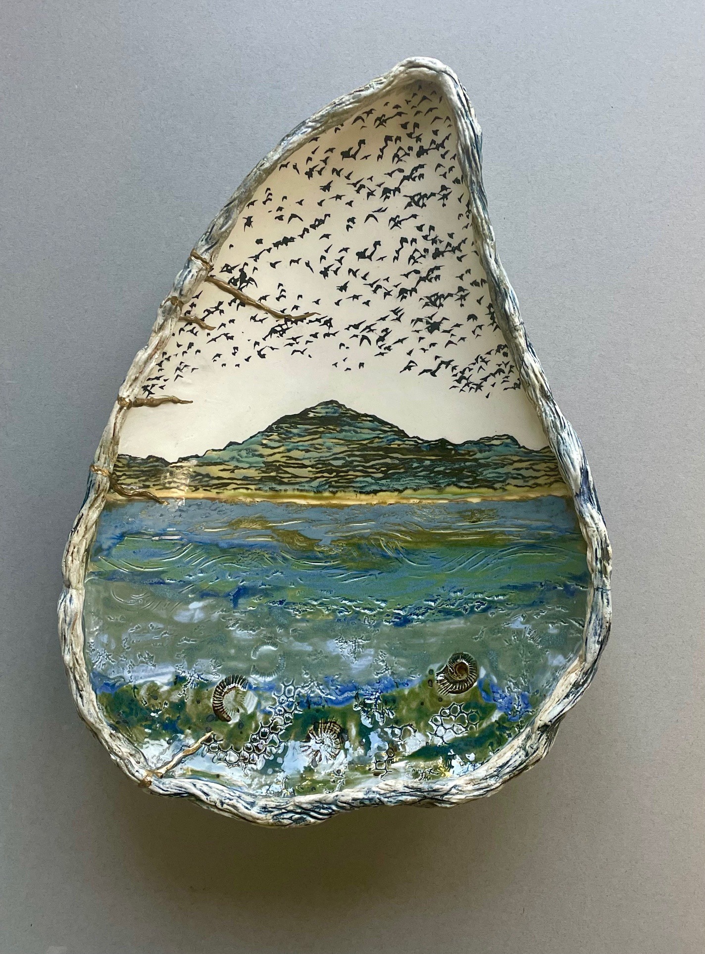 Seascape Oyster Bowl