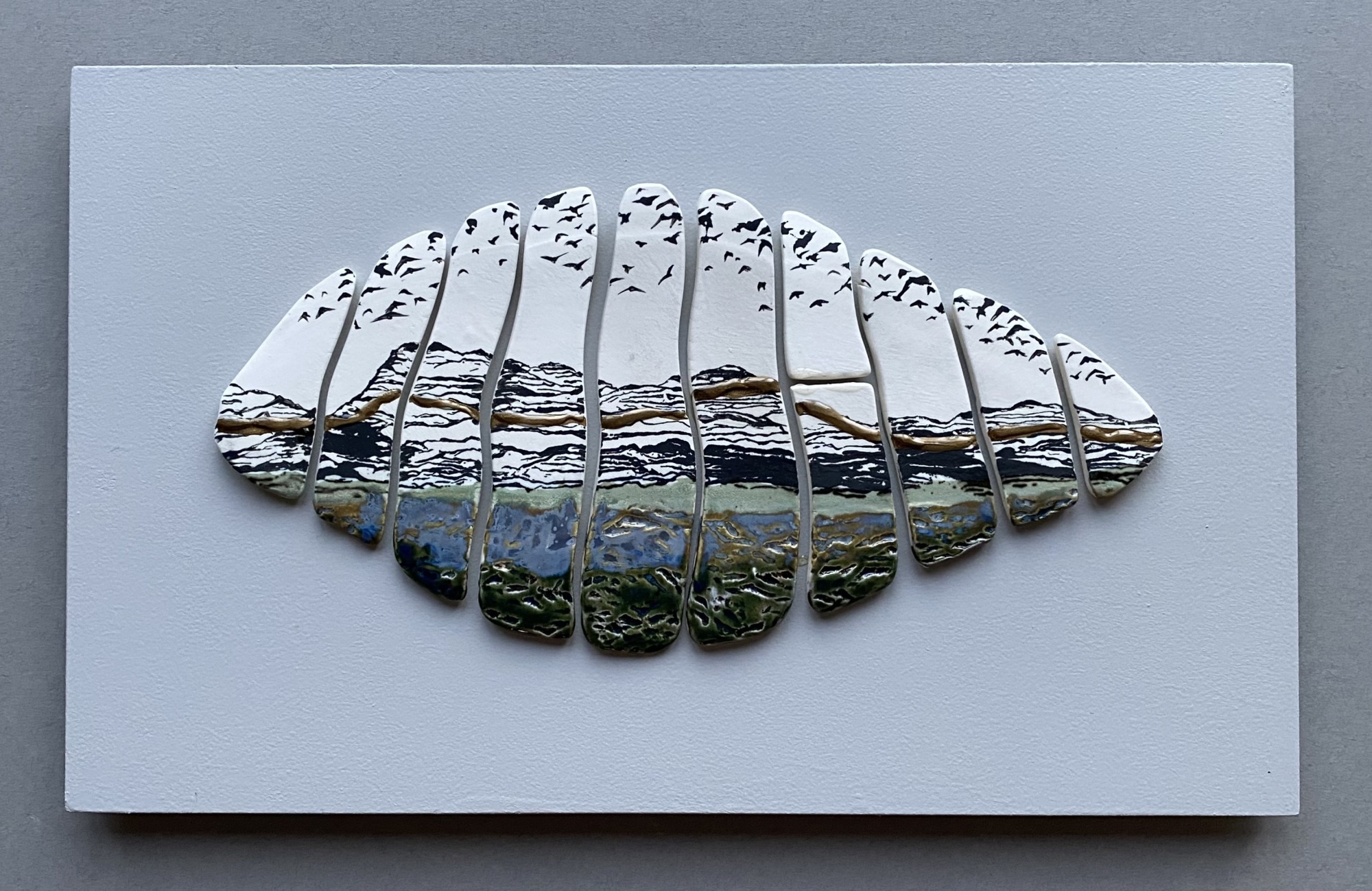 Small Kintsugi Seascape